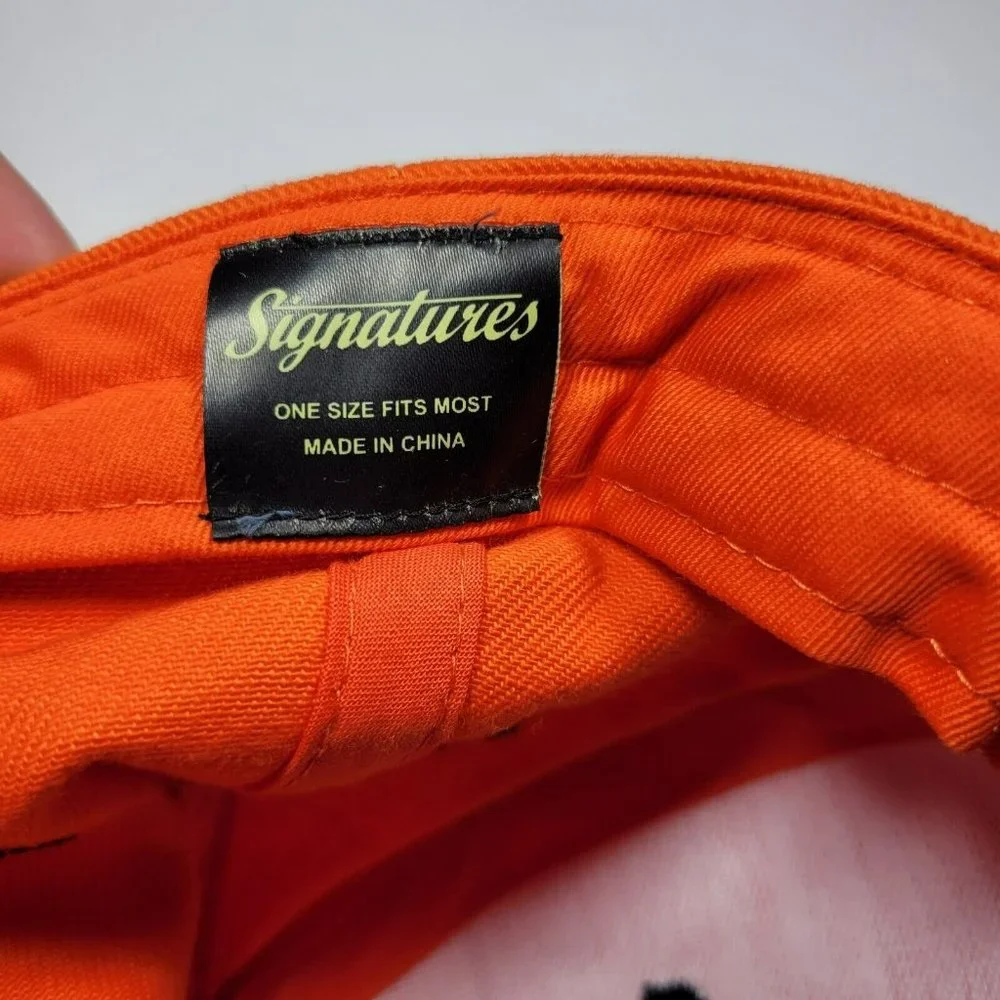 Syracuse Orange Strap Back Hat Cap Signatures Official Licensed